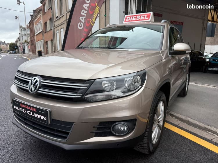 Loader 🇫🇷TIGUAN Ph2 2.0TDi 140Ch 4X4 DSG7 *CARNET à jour VOLKSWAGEN image